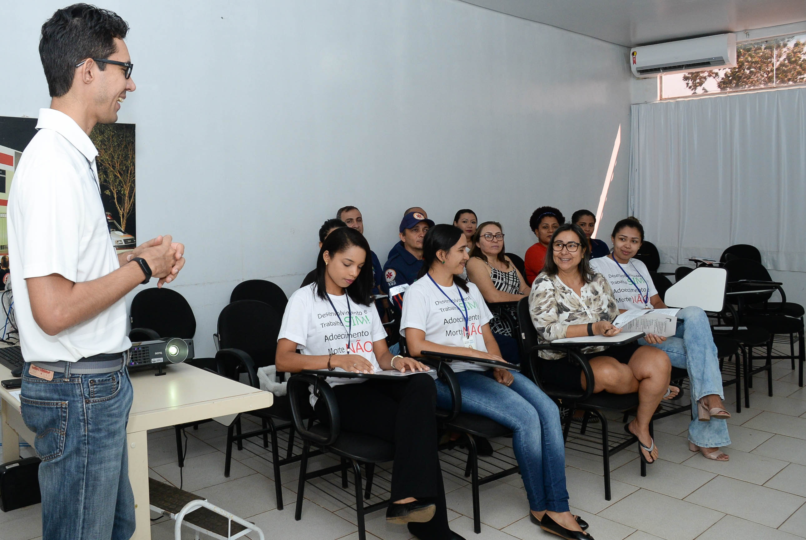 Profissionais do Samu recebem capacitação sobre ‘Acidentes com exposição a material biológico’