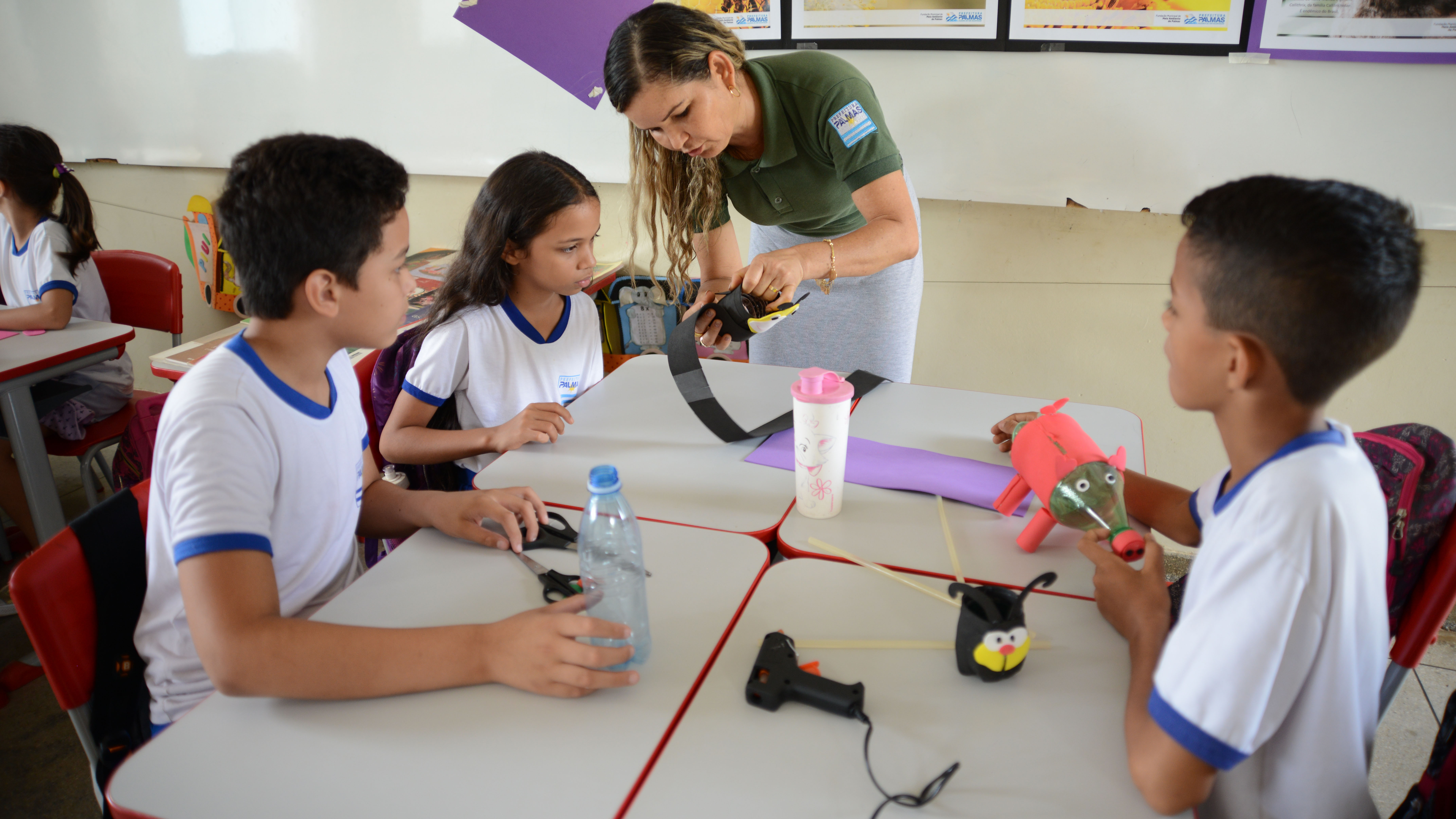 Alunos da Escola Aurélio Buarque aprendem mais sobre preservação de matas nativas durante a Semana de Proteção à Fauna