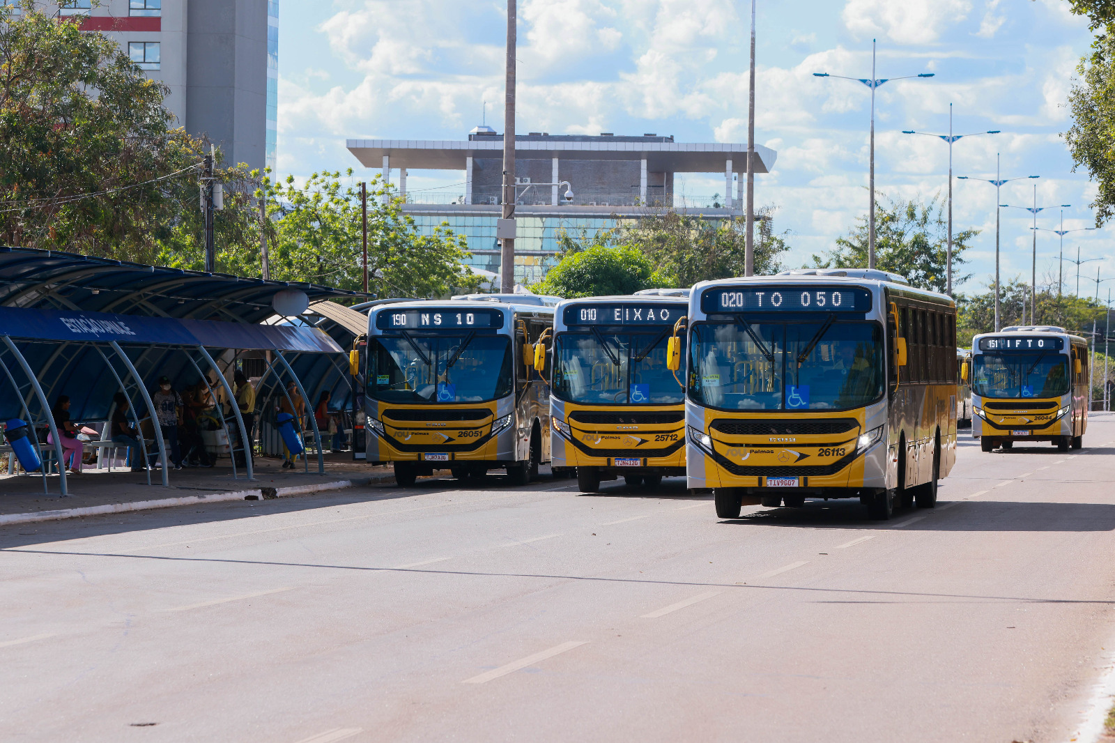São seis estações de ônibus onde usuários podem fazer a integração