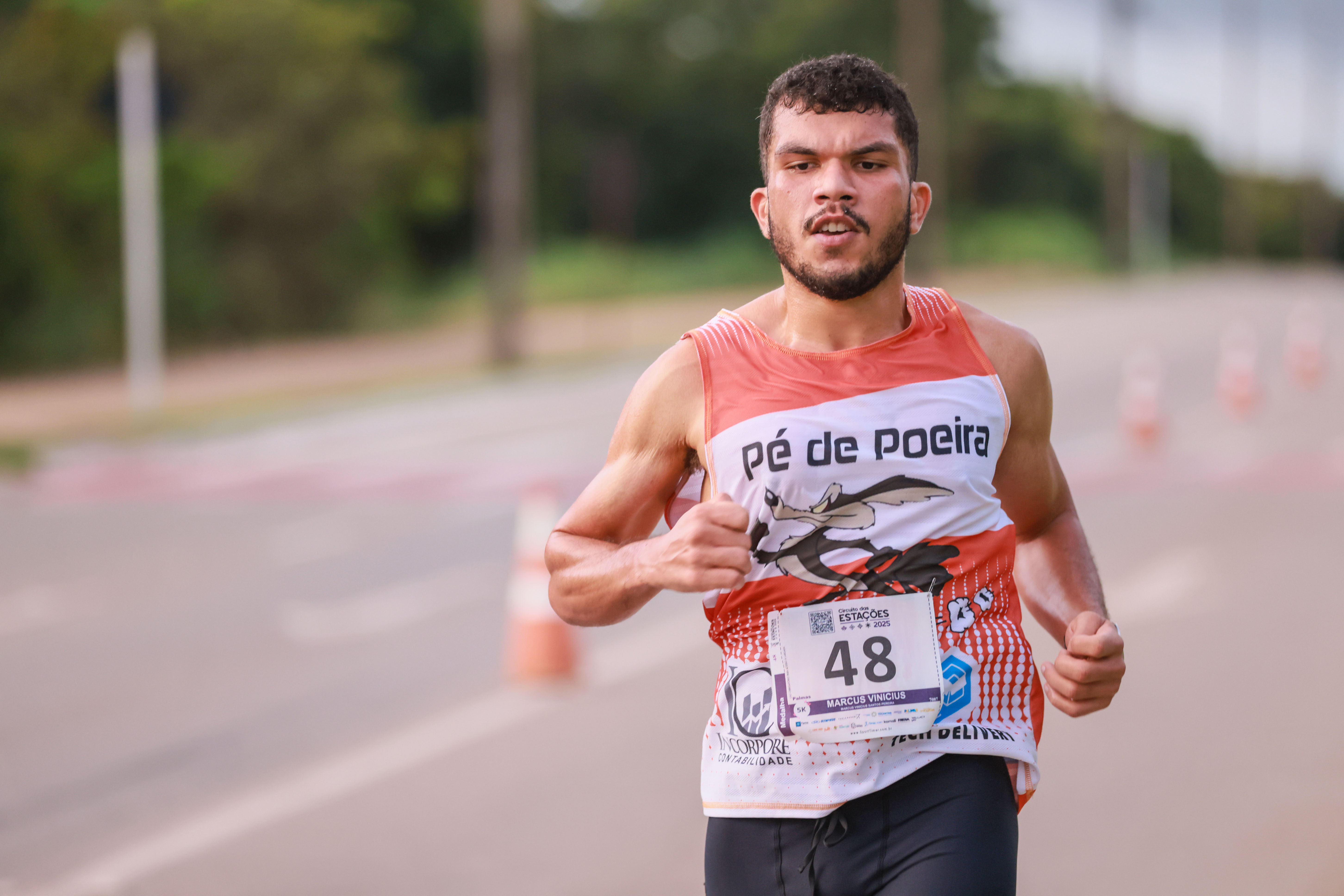 29/03/2025 - Fundação Municipal de Esportes e Lazer apoia a Corrida das Estações (Outono).Local: Praia da Graciosa, Palmas - TOFoto: Júnior Suzuki