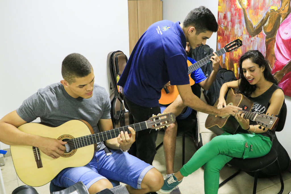Oficina de Harmonia Funcional e Rearmonização para Instrumentos Musicais - Foto: Júnior Suzuki / Ascom FCP