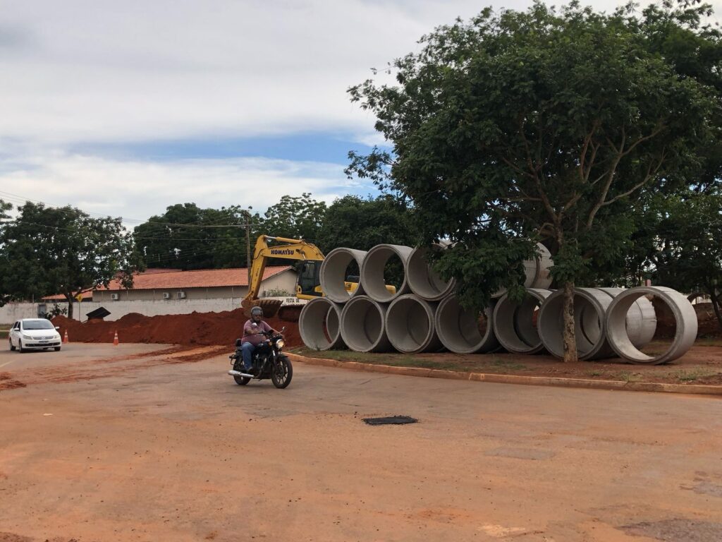Obra vai proporcionar melhoria na infraestrutura da cidade – Foto: Divulgação