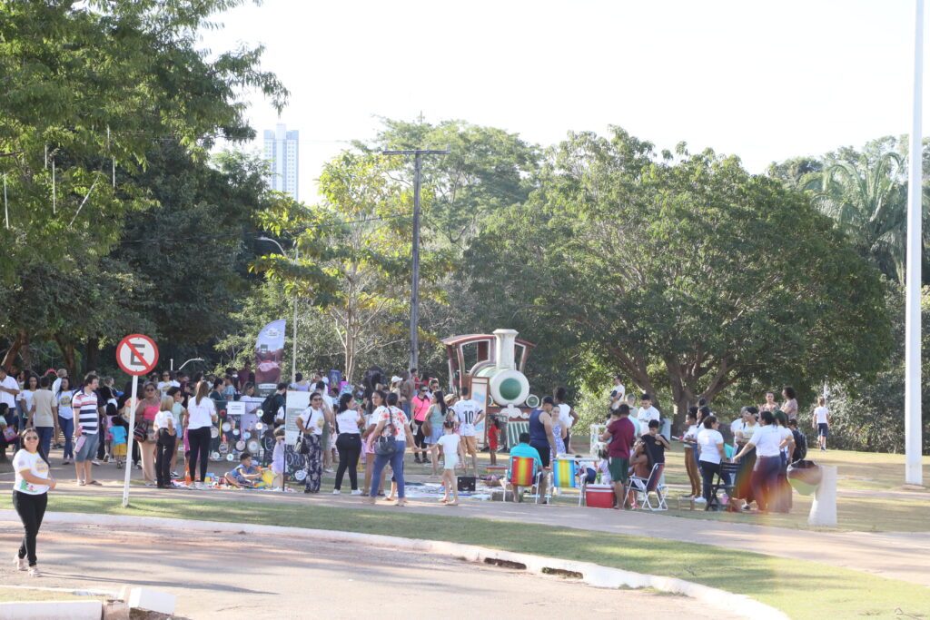 Programação de encerramento movimentou o Parque Cesamar na tarde deste sábado, 31 - Foto: Edu Fortes