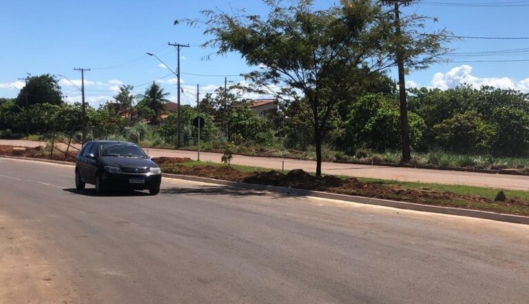 Prefeitura de Palmas libera trânsito em trecho da Avenida LO 21 que tem obras de drenagem e pavimentação