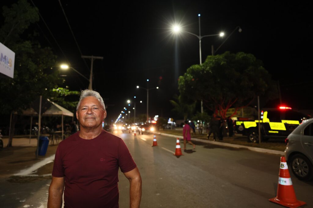 Antônio Alves manifestou satisfação com resultado das obras - Foto: Francisco Barros
