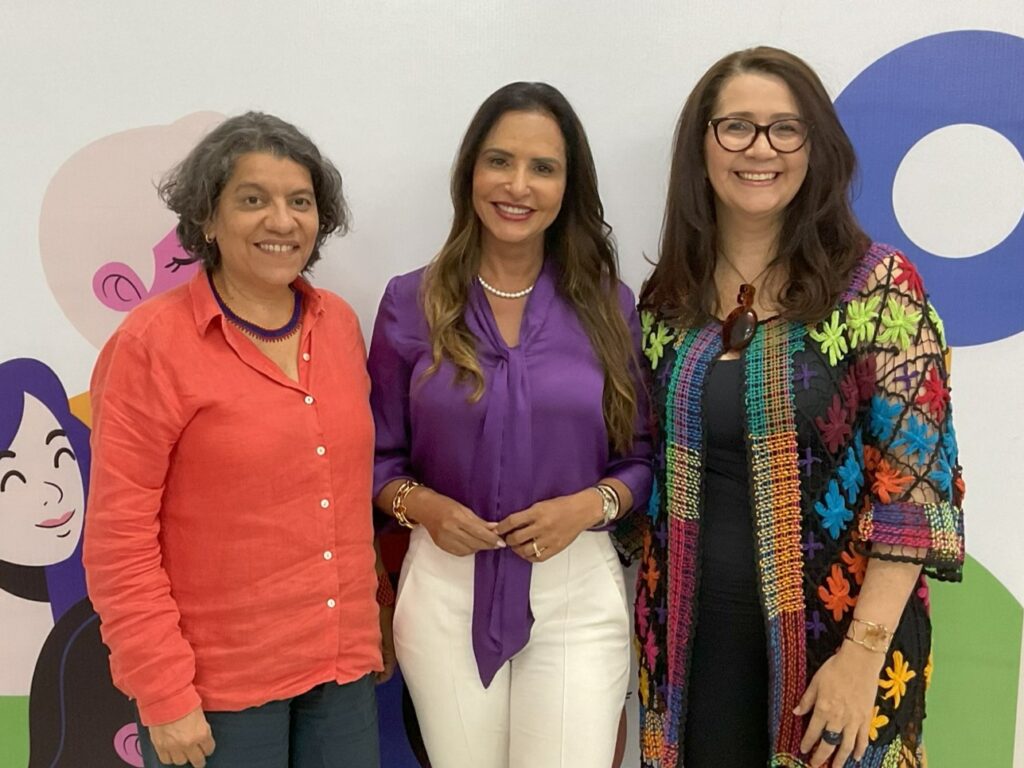 Estela Bezerra, Solange Duailibi e Eutália Barbosa - Foto: Kaio Costa