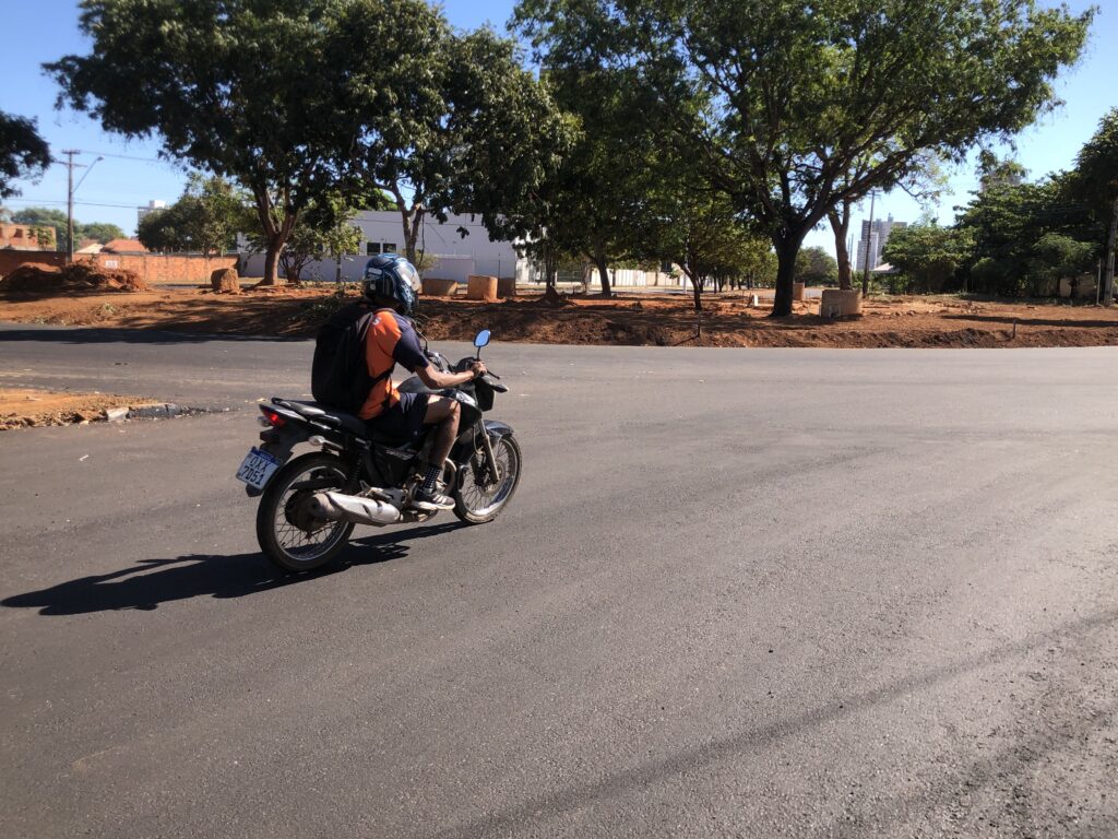 Trânsito na avenida LO-21 está liberado para circulação de veículos - Foto: divulgação