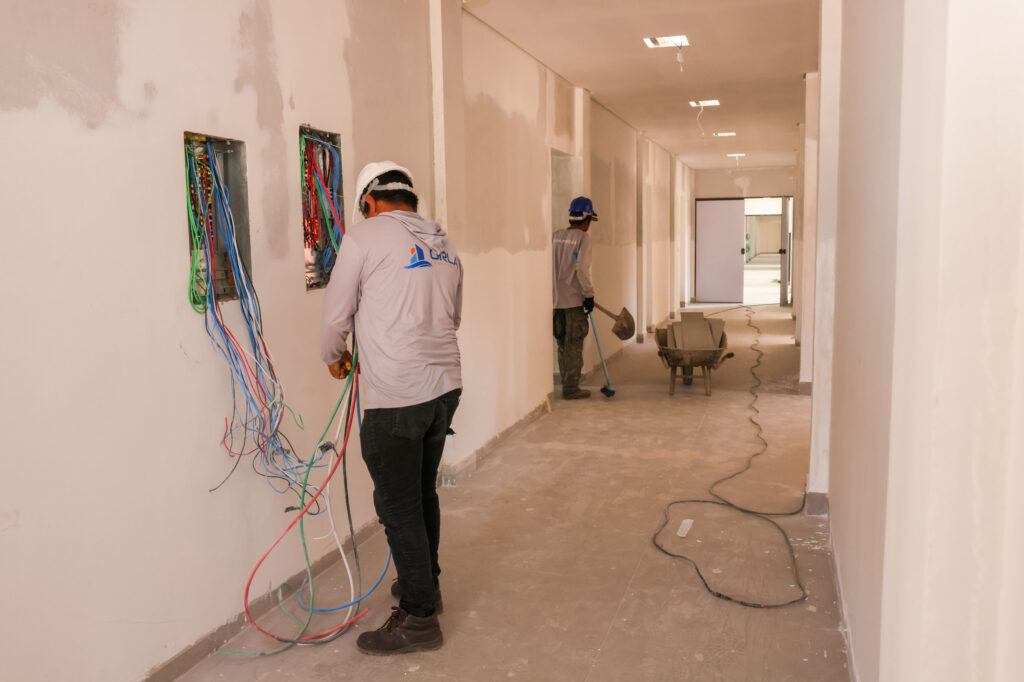 Prédio passou por uma reconstrução total que incluiu reconstrução das instalações elétricas - Foto: Lia Mara