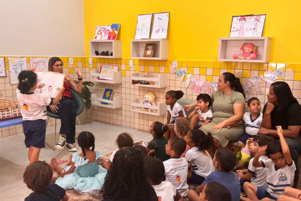 Simone falou sobre a história do lugar onde hoje está instalado o Cmei - Foto: divulgação