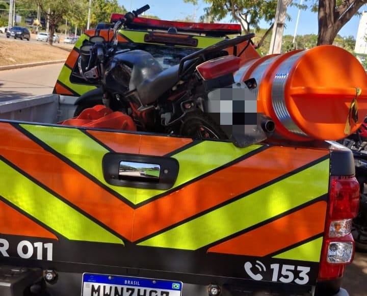 Motocicleta adulterada é apreendida na Quadra Arno 13