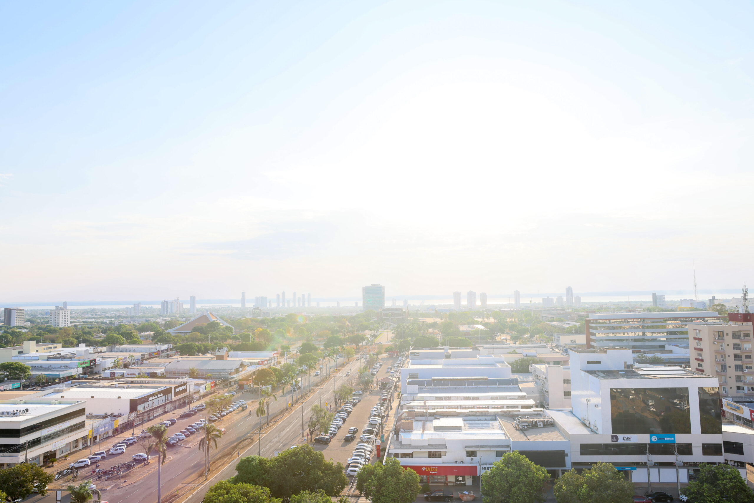 Imagem foi registrada em período de baixa umidade em Palmas
