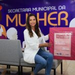Secretária Municipal da Mulher, Solange Duailibe, aderiu a campanha com ponto no órgão - Foto: Regiane Rocha