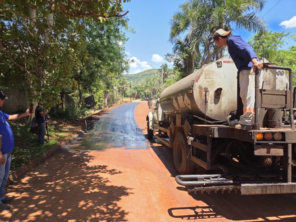 Obra na ponte dos Cruz, no Distrito de Taquaruçu - Foto: Divulgação