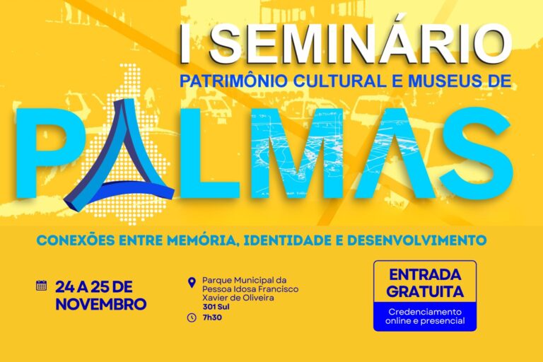 Prefeitura de Palmas e parceiros realizam I Seminário de Patrimônio Cultural e Museus de Palmas
