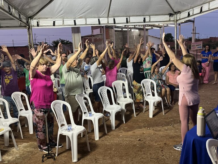 Idosos do Residencial Araras I fortalecem conhecimento sobre autocuidado e garantia de direitos