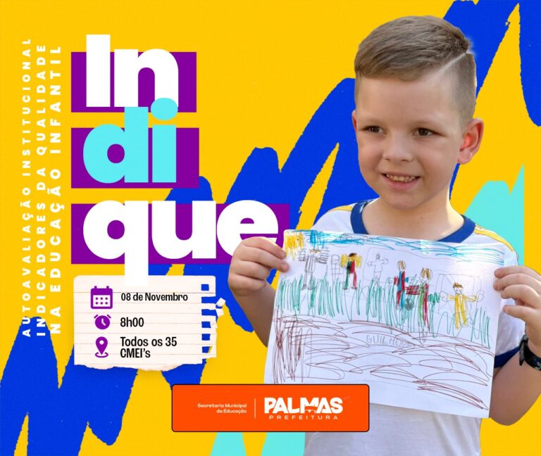 CMEIs de Palmas realizam autoavaliação usando metodologia de Indicadores da Qualidade na Educação Infantil