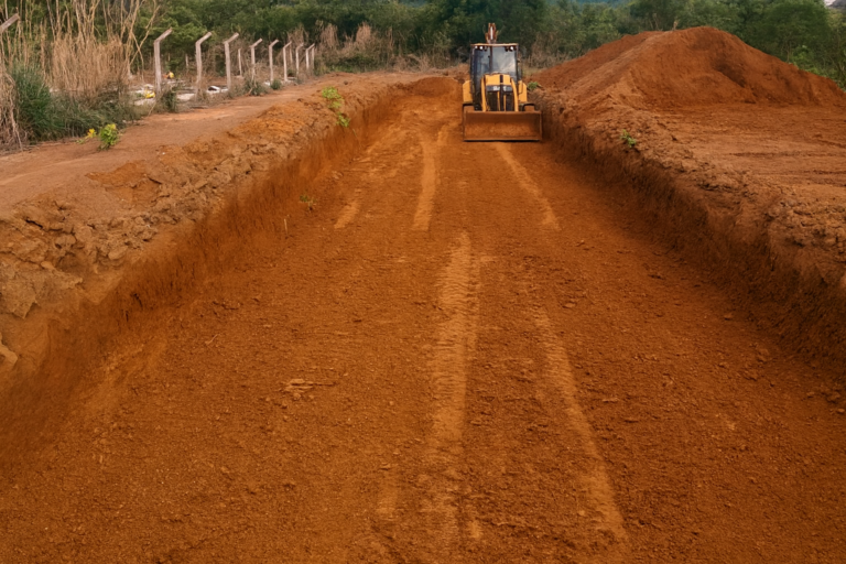 Prefeitura de Palmas realiza serviço preventivo no Cemitério Jardim da Paz para evitar alagamentos nas alas