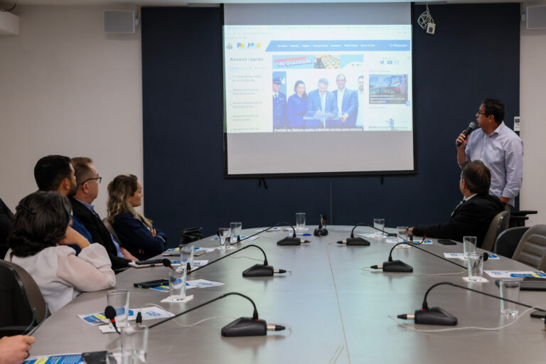 Prefeitura de Palmas lança novo site com foco em serviços, transparência e facilidade de acesso